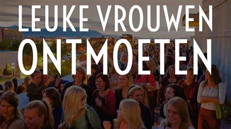 7 goede plekken om vrouwen te ontmoeten